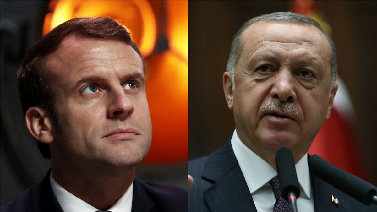Emmanuel Macron and Tayyip Erdogan have clashed over Macron's NATO comments