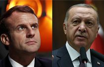 Emmanuel Macron and Tayyip Erdogan have clashed over Macron's NATO comments