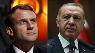 Emmanuel Macron and Tayyip Erdogan have clashed over Macron's NATO comments