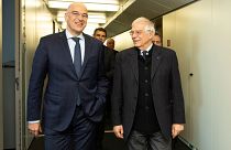 Josep Borrell Fontelles, Nikos Dendias