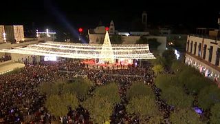Karácsonyi készülődés Betlehemben