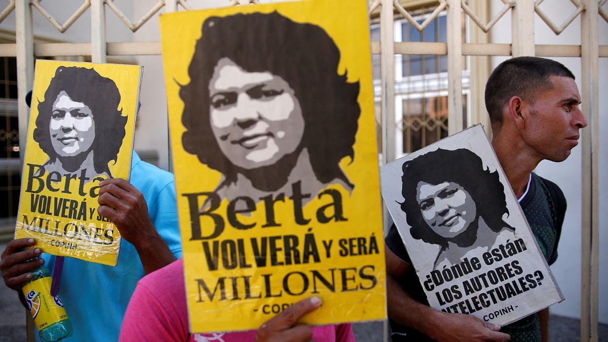 Sete homens condenados pela morte da ativista ambiental Berta Cáceres