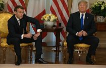 Macron e Trump: amici mai. 