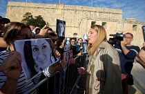 Roberta Metsola Máltán, a vizsgálóbizottság tagjaként