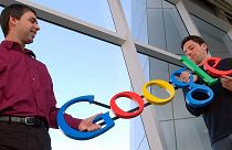 Larry Page (sağda), Sergey Brin (solda)