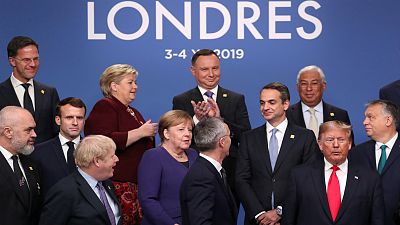 2. Tag des Nato-Gipfels: Merkel "recht optimistisch", Macron untermauert Kritik