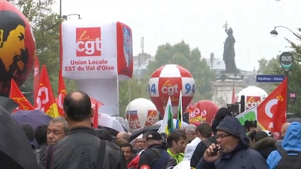 Greve geral é teste a Emmanuel Macron Greve geral é teste a Emmanuel Macron