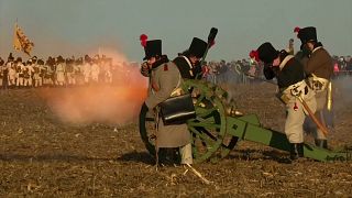 Czech village hosts re-enactment of Napoleon's Battle of Austerlitz