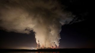 File photo shows clouds of smoke over Europe's largest lignite power plant in Belchatow, central Poland, on Wednesday, Nov. 28, 2018