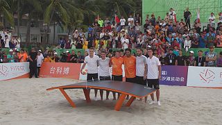 Deporte y cine en Sanya, paraíso tropical al sur de China