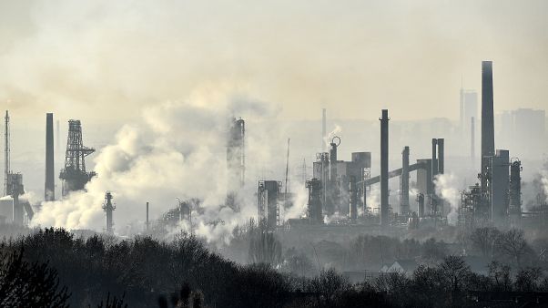 Erdöl-Raffinerie in Gelsenkirchen Erdöl-Raffinerie in Gelsenkirchen