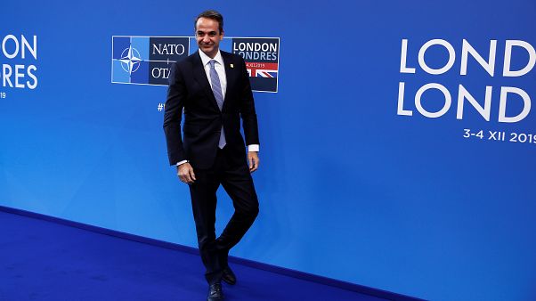 Συνάντηση Μητσοτάκη-Τριντό στο Λονδίνο Συνάντηση Μητσοτάκη-Τριντό στο Λονδίνο