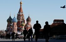  صورة للساحة الحمراء في موسكو -روسيا