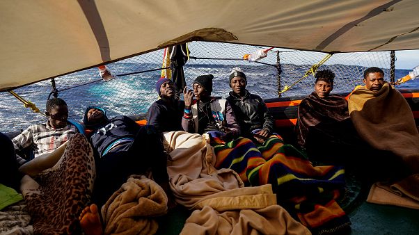 Temsili Fotoğraf/ İtalya'ya göçmen yolculuğu Temsili Fotoğraf/ İtalya'ya göçmen yolculuğu