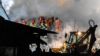 Explosão de gás na Polónia: Oito mortos, quatro dos quais crianças