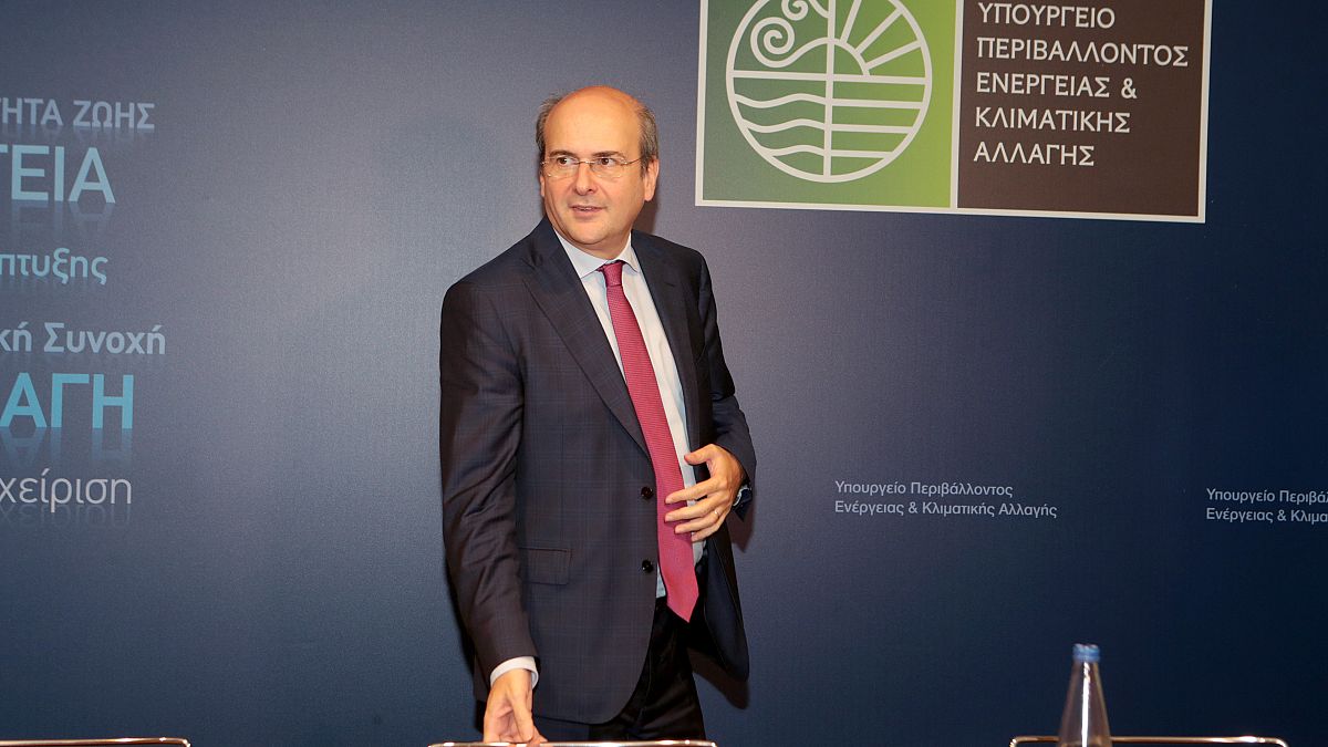 Ο υπουργός Περιβάλλοντος και Ενέργειας της Ελλάδας Κωστής Χατζηδάκης