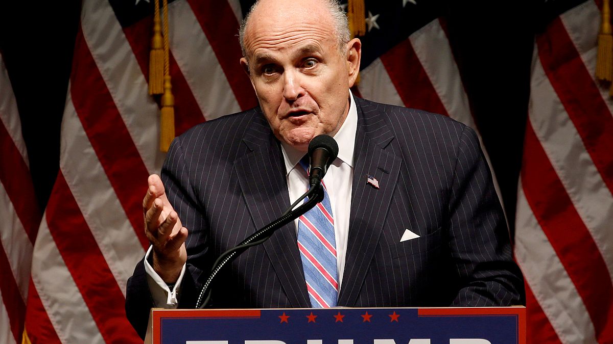 Auf geheimer Mission? Trump-Anwalt Giuliani (75) in der Ukraine