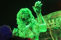 معرض منحوتات الجليد ببرلين