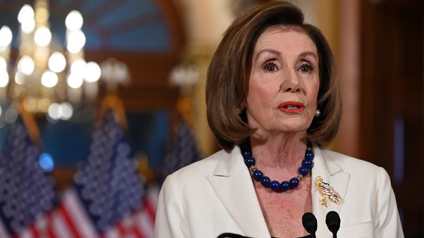 Demokratin Pelosi am heutigen Donnerstag in Washington Demokratin Pelosi am heutigen Donnerstag in Washington