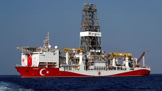 سفينة الحفر التركية يافوز في شرق البحر المتوسط ​​قبالة قبرص