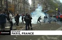 برگزاری یکی از بزرگترین اعتراضات و اعتصابات سراسری در فرانسه