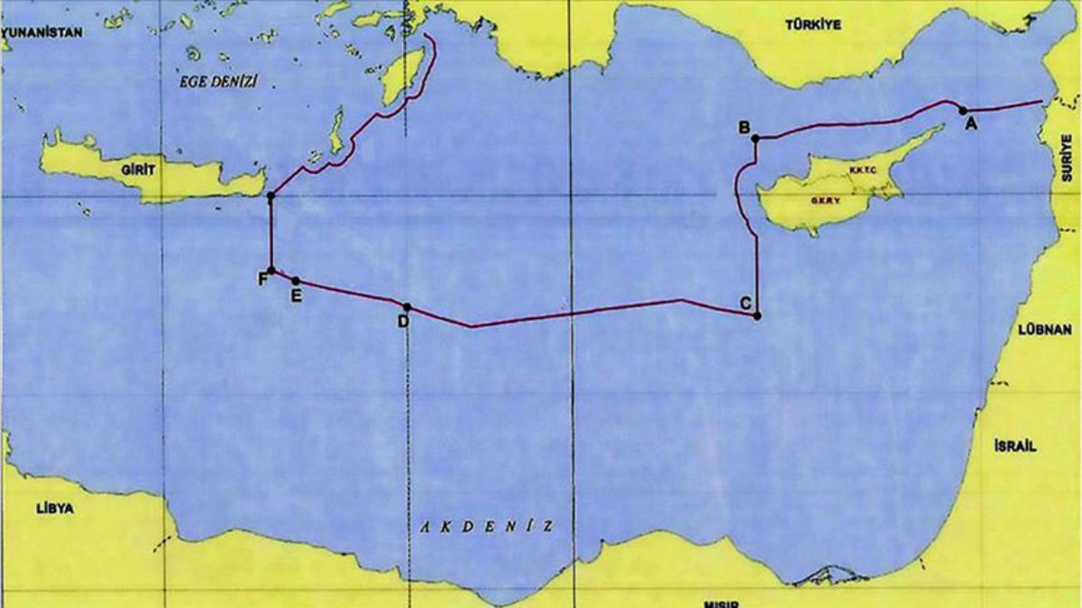 Türkiye ve Libya'nın imzaladığı Doğu Akdeniz'deki deniz sınırı ve Türkiye'nin MEB alanı