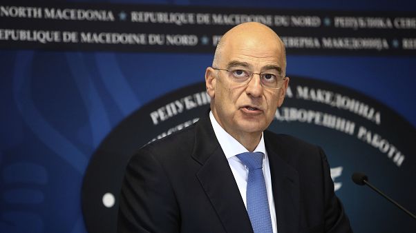 Yunanistan Dışişleri Bakanı Nikos Dendias Yunanistan Dışişleri Bakanı Nikos Dendias