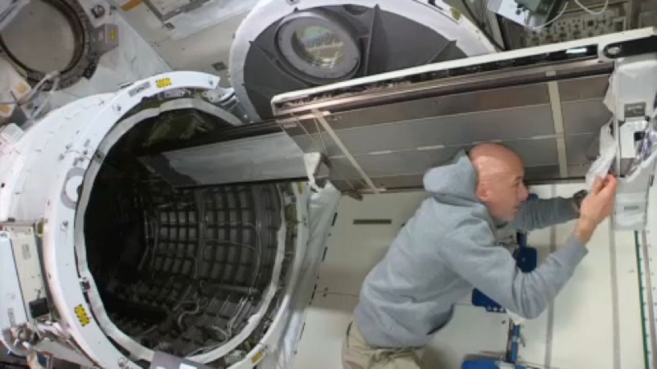 Dias trabalhosos a bordo da ISS