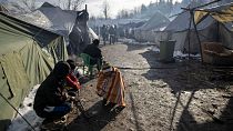 بوسنی؛ پناهجویان حاضر به ترک اردوگاه جنگلی «ووچیاک» نیستند