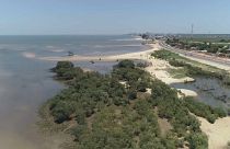 Subida do nível das águas ameaça costa moçambicana
