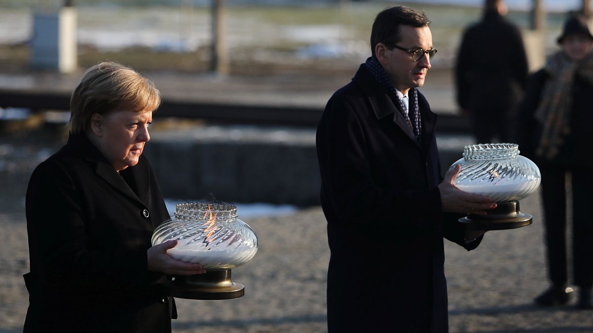 Almanya Başbakanı Angela Merkel Auschwitz'i ilk kez ziyaret etti: Derin bir utanç duyuyorum