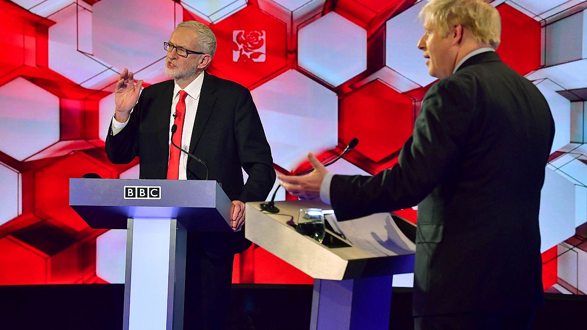Último frente a frente entre Johnson e Corbyn antes das eleições