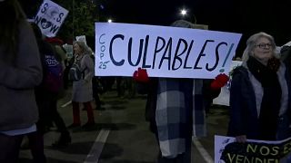 Klímatüntetés Madridban Greta Thunberggel