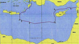 Türkiye ve Libya'nın imzaladığı Doğu Akdeniz'deki deniz sınırı ve Türkiye'nin MEB alanı - Telif hakkı Dışişleri Bakanlığı Hudut Genel Müdürü Büyükelçi Çağatay Erciyes