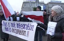 Ellenzékiek tüntettek Minszkben a moszkvai föderációs tervek ellen