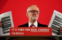Britain's opposition Labour Party leader Jeremy Corbyn attends a general election campaign event in London, Britain November 27, 2019.