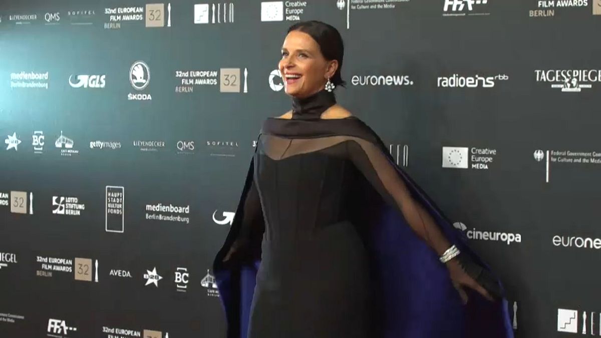 Avrupa Film Ödülleri'nde Juliette Binoche'a çifte armağan  