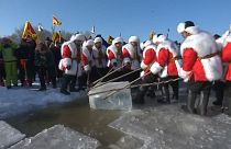 Chine : Harbin fête l'hiver et la glace 