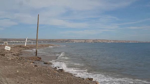 L'oceano assedia i frutteti di Spagna L'oceano assedia i frutteti di Spagna