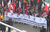 Чёрный понедельник: во Франции бастуют транспортники