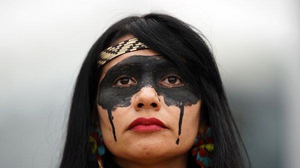 Las mareas negras de Brasil llegan a la COP25 de Madrid Las mareas negras de Brasil llegan a la COP25 de Madrid