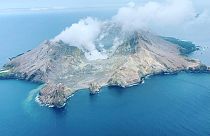 White Island volcano 3 hours before the eruption. 