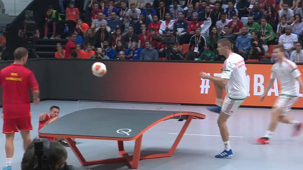 Budapest: Ungarn dominiert Teqball-WM 2019 Budapest: Ungarn dominiert Teqball-WM 2019