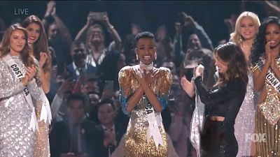Miss South Africa wins Miss Universe competition