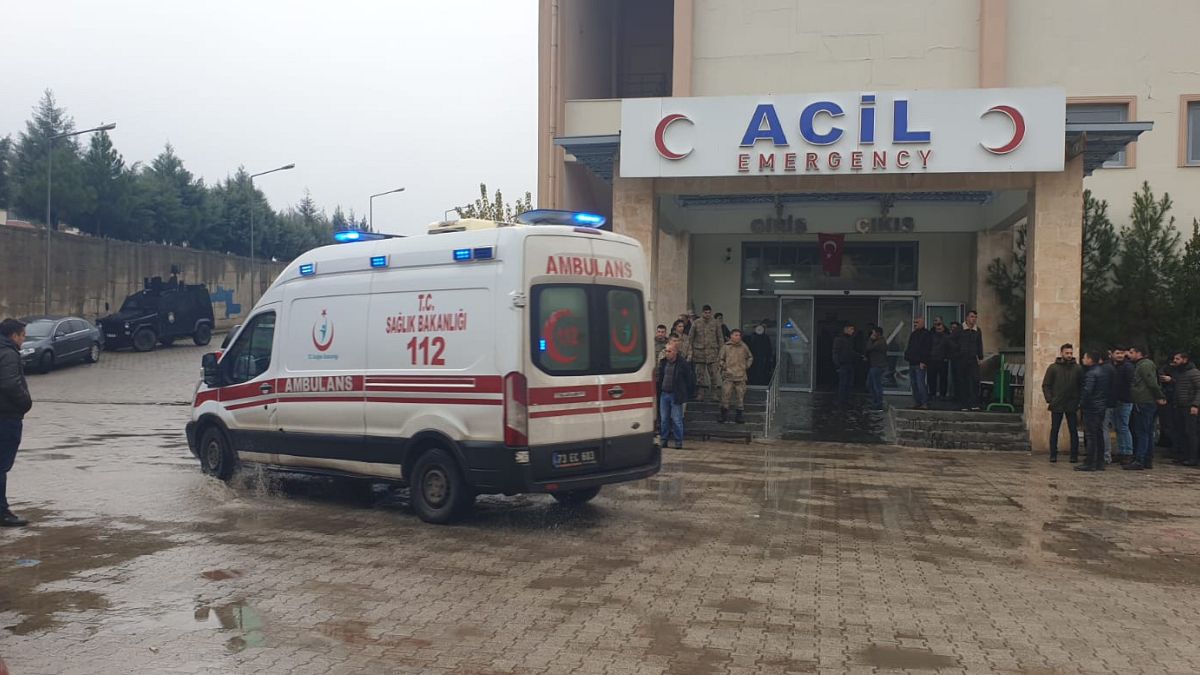 Şırnak'ın İdil ilçesinde el yapımı patlayıcının infilak etmesi sonucu 2 güvenlik görevlisi hayatını kaybetti