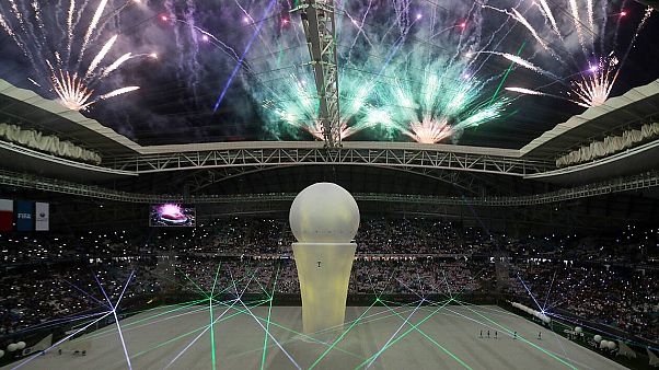 FIFA 2022 icin Katar'ın yeni inşa ettiği stadyum FIFA 2022 icin Katar'ın yeni inşa ettiği stadyum