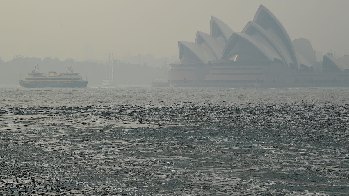 شاهد: تدهور نوعية الهواء في شرق أستراليا بسبب حرائق الغابات