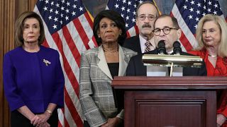 House Democrats announce articles of impeachment against President Trump 