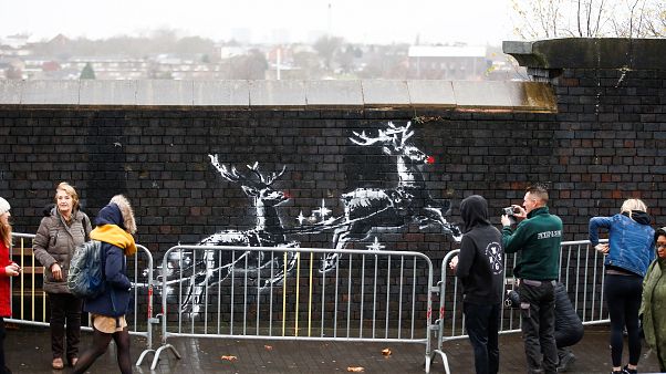 Birmingham: Aufregung um neues Banksy-Graffiti Birmingham: Aufregung um neues Banksy-Graffiti