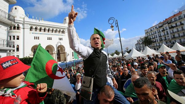 Algerians have been protesting against the upcoming elections Algerians have been protesting against the upcoming elections